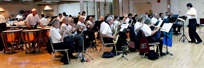 West
Vancouver Band playing at West Vancouver Community Centre